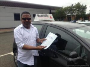 M&M driving school passed first time sheildhall test centre